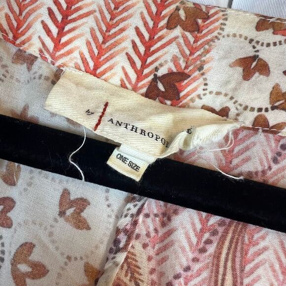 Anthropologie floral boho mixed print patchwork kimono - Picture 4 of 6